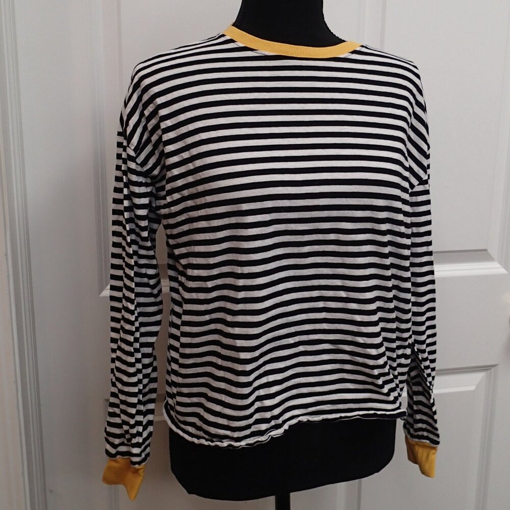 Divided by H & M Stripped Ladies Shirt Size Small